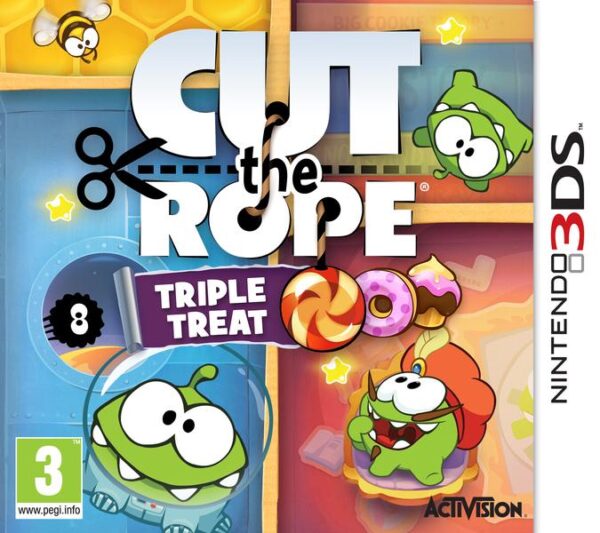 Cut the Rope Triple Treat : 3DS (Pre-owned)