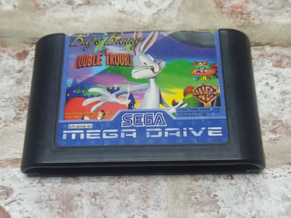 Bugs Bunny in Double Trouble PAL Sega Mega Drive Cartridge : Retro (Pre-Owned)