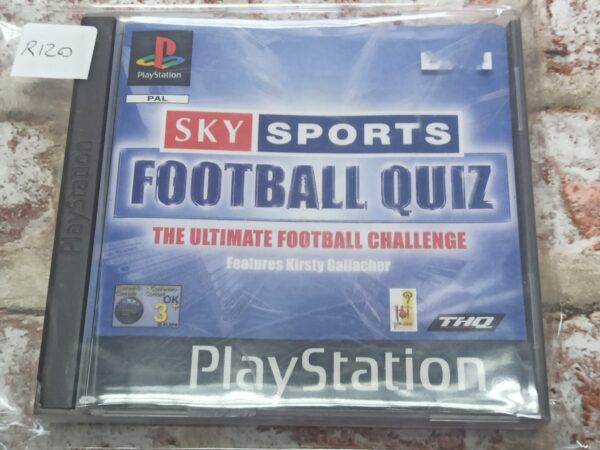 Sky Sports Football Quiz : PS1 PAL (Pre-owned)