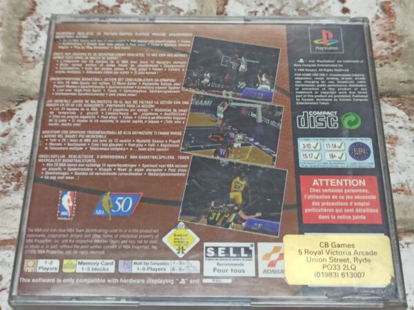 NBA In The Zone 2 : PS1 PAL (Pre-owned) - Image 2