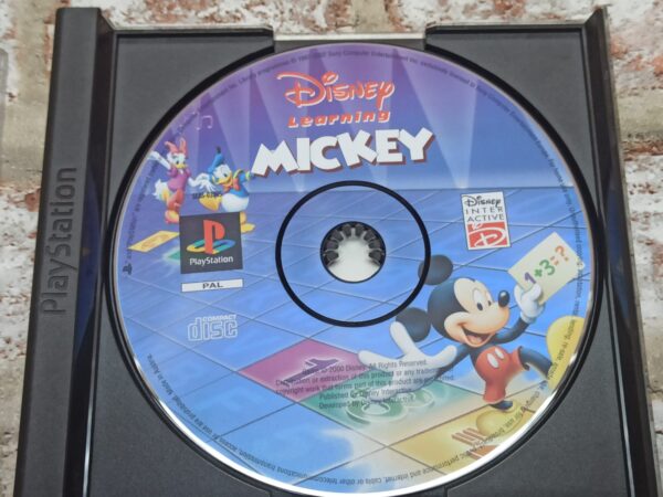 Disney's Learning Mickey : PS1 PAL (Pre-owned)