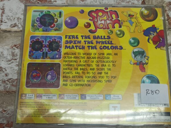 Spin Jam : PS1 NTSC (Pre-owned) - Image 4