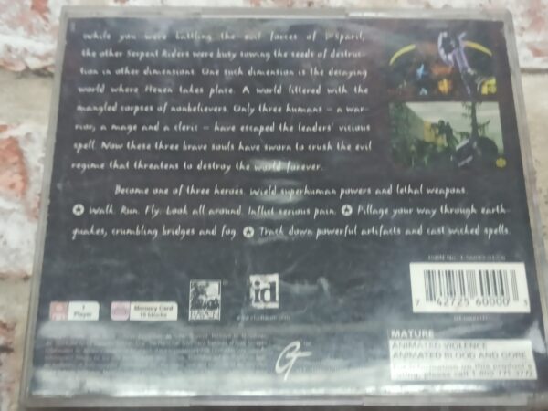 Hexen : PS1 NTSC (Pre-owned) - Image 4