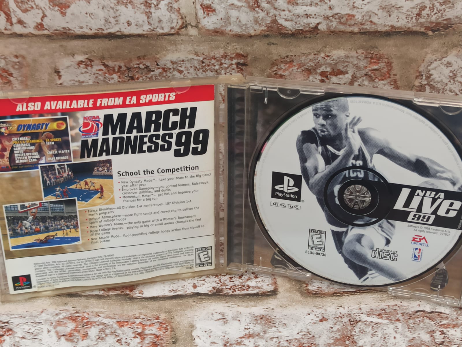 NBA Live 99 PS1 NTSC (Pre-owned)