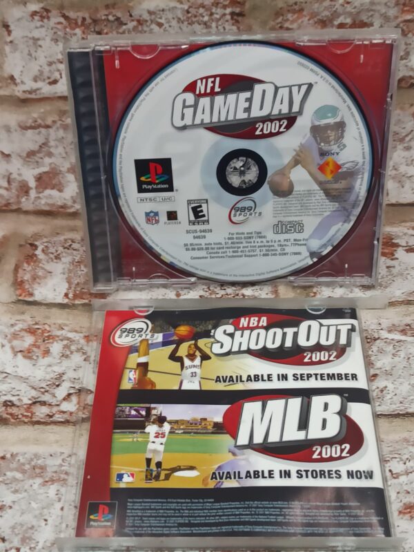 NFL Game Day 2002 : PS1 NTSC (Pre-owned) - Image 3