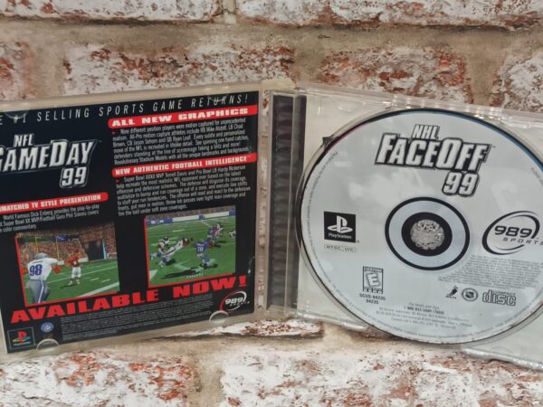 NHL Face Off '99 : PS1 NTSC (Pre-owned) - Image 3