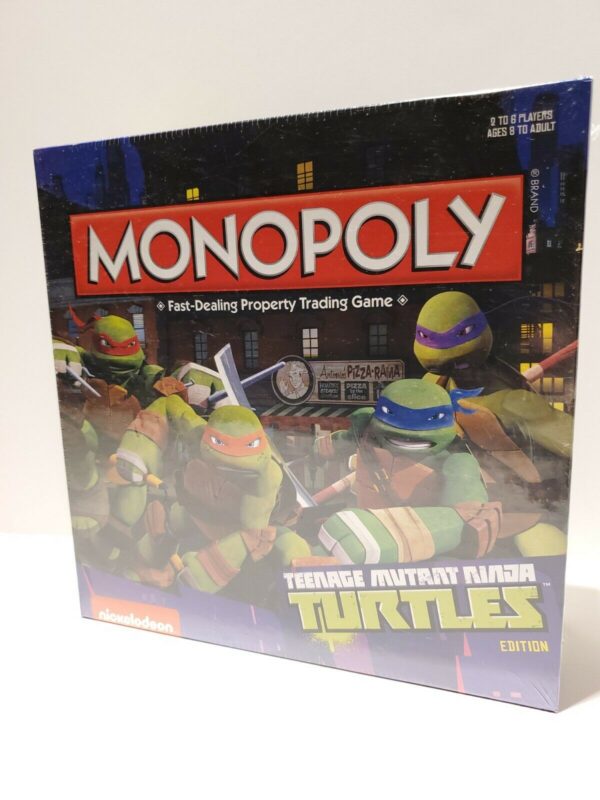 Teenage Mutant Ninja Turtles Monopoly 2014 Hasbro Edition : (NEW)