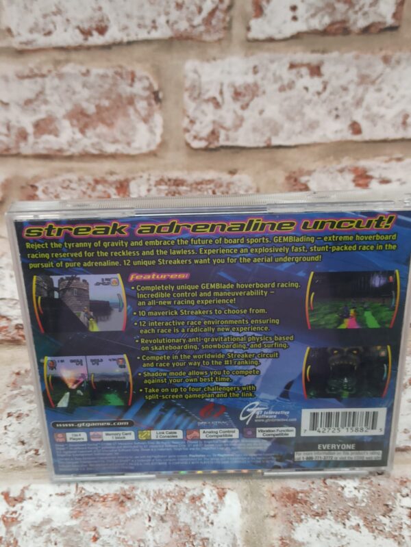 Streak Hoverboard Racing : PS1 NTSC (Pre-owned) - Image 2