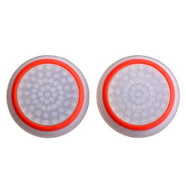 Thumb Grips White/Red : PS4/Xbox One (New)