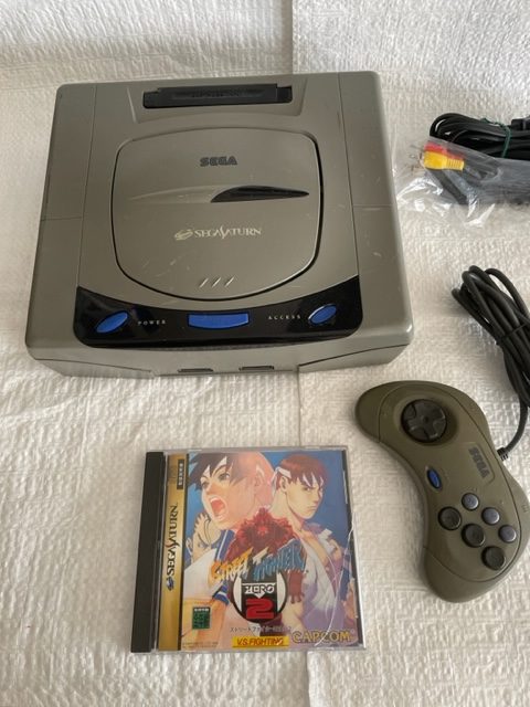 Sega Saturn + Street Fighter Game ( NTSC/J ) (Pre-owned) - Image 8