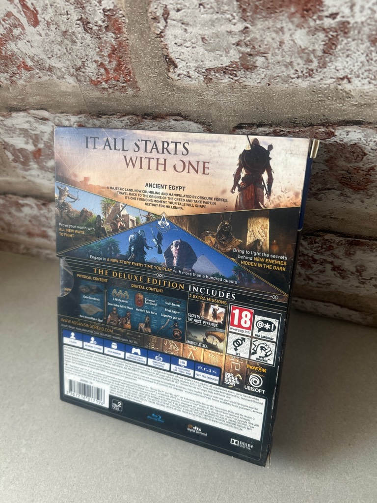 Assassin's Creed Origins Deluxe Edition : PS4 (Pre-owned) - Image 2